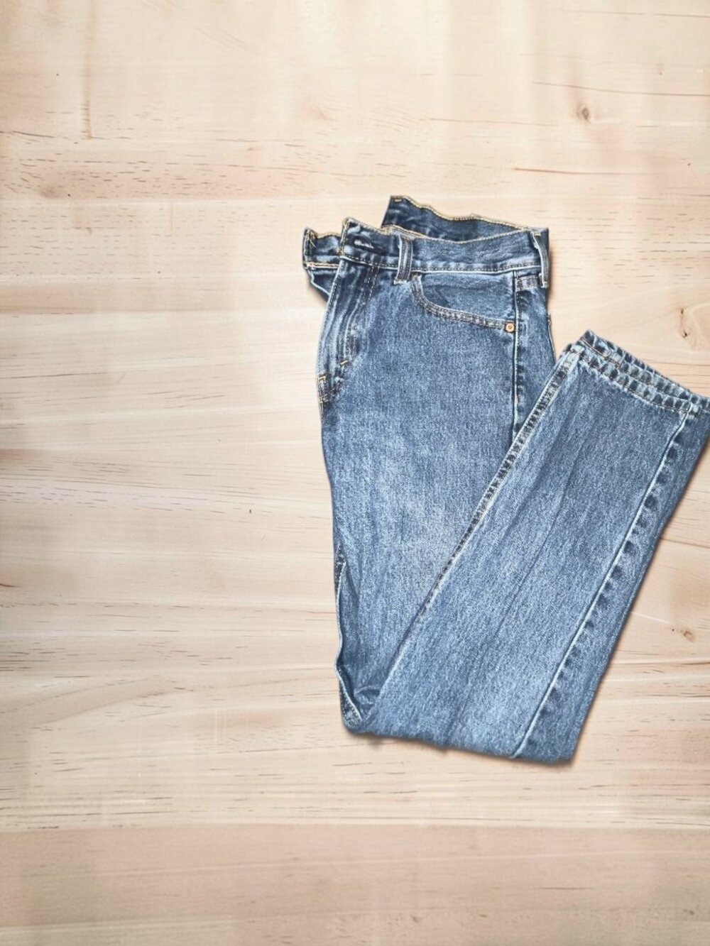 Men’s Levi’s 505 Jeans | Light Stonewash Denim | Size 30x30
